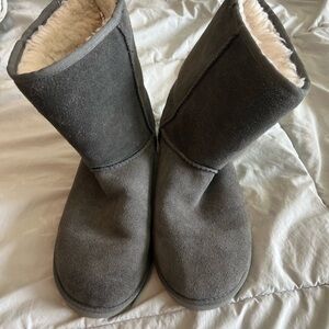 Koolaburra Charcoal Suede Boots